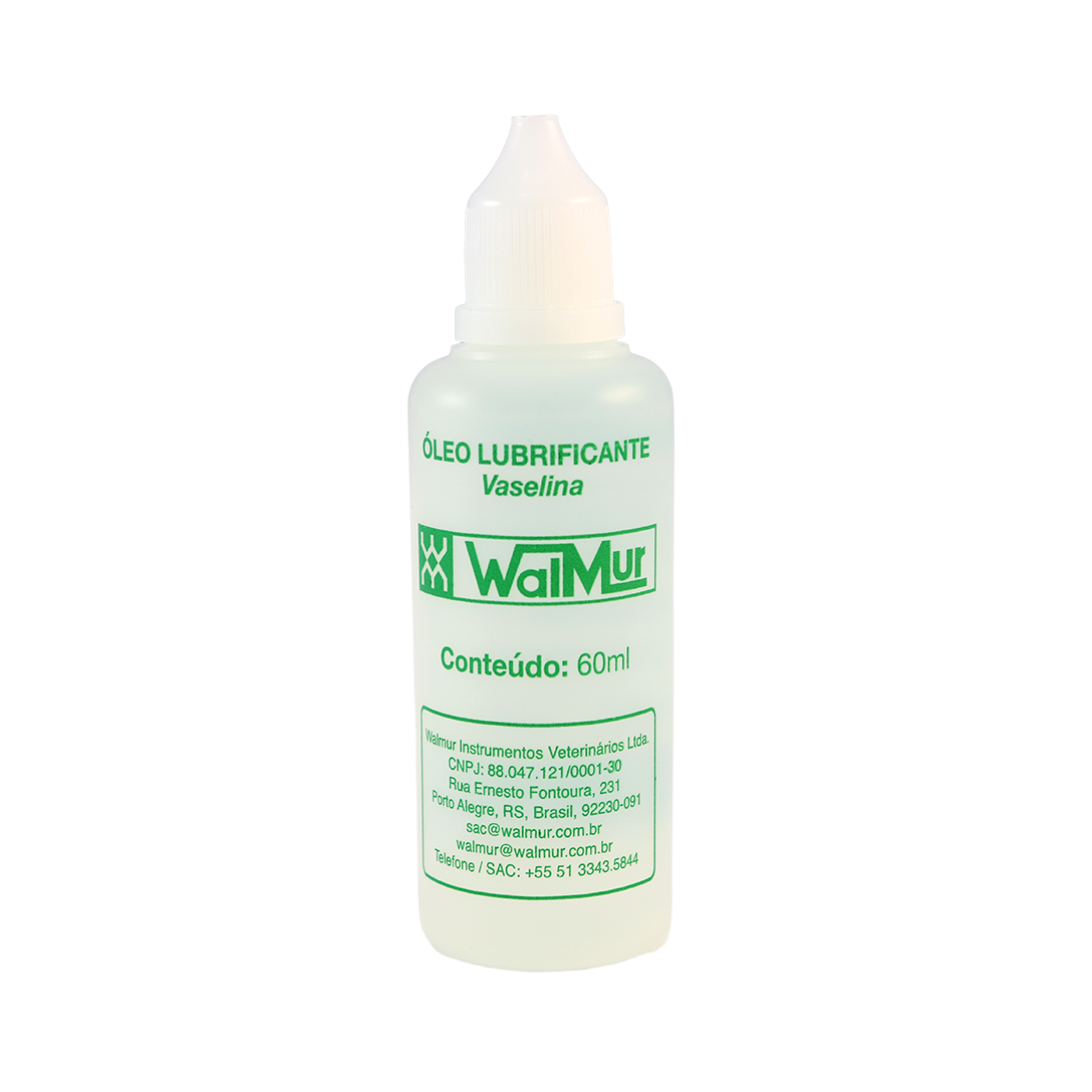 Óleo Lubrificante para Seringas – Vaselina Líquida 60 ml